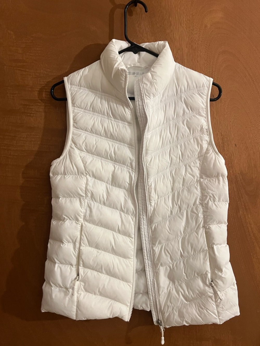 32 Degrees Women's White Quilted Sleeveless Puffer Vest